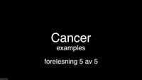 Link til Cancer - examples
