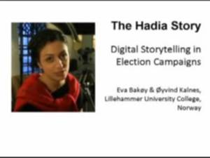 Link til The Hadia Story: Digital Storytelling in Election Campaigns