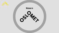 Link til The organization OsloMet, an introduction