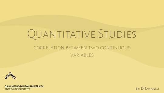 Link til 4 of 6 Quantitative Methods: Bivariate
